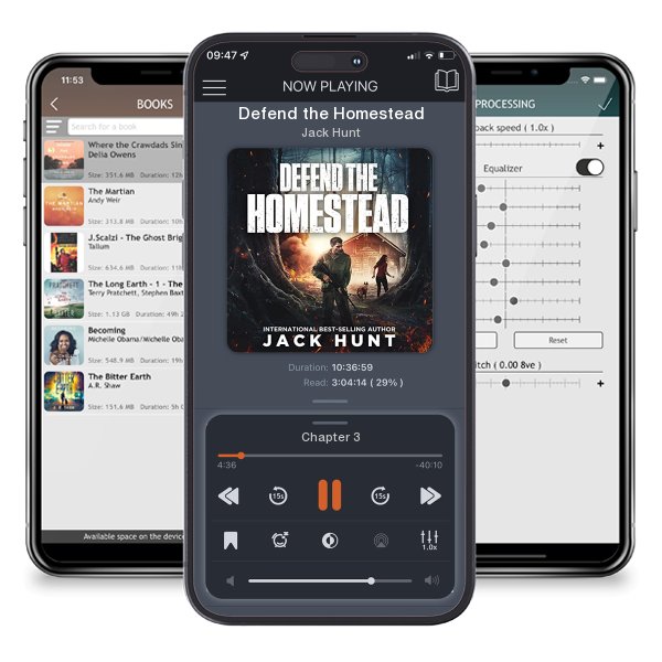 Download fo free audiobook Defend the Homestead by Jack Hunt and listen anywhere on your iOS devices in the ListenBook app.