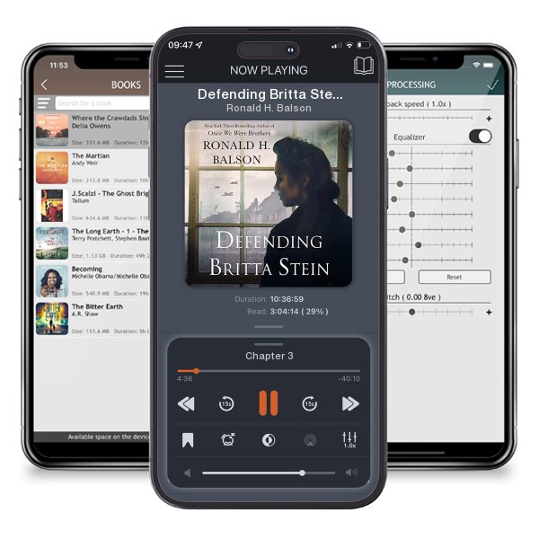 Download fo free audiobook Defending Britta Stein by Ronald H. Balson and listen anywhere on your iOS devices in the ListenBook app.