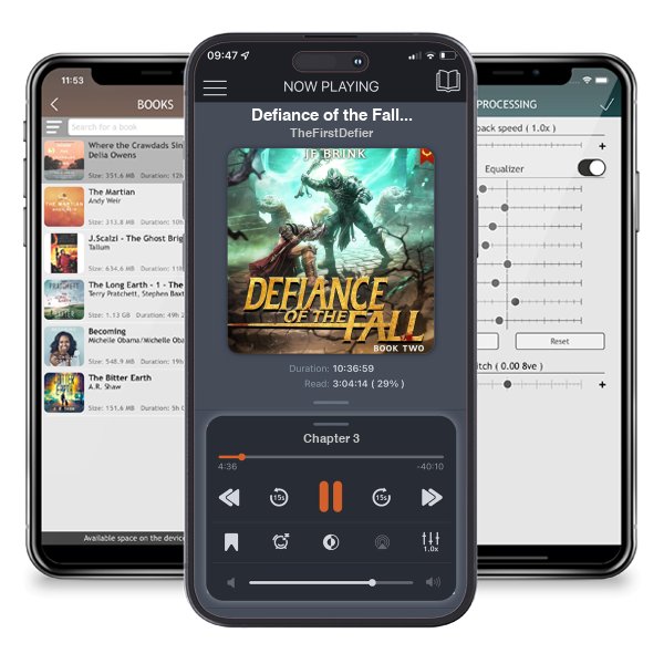 Download fo free audiobook Defiance of the Fall 2: A LitRPG Adventure by TheFirstDefier and listen anywhere on your iOS devices in the ListenBook app.