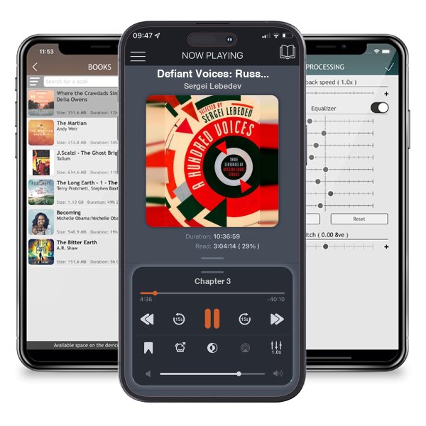 Download fo free audiobook Defiant Voices: Russian Short Stories from the 19th to the 21st Centuries by Sergei Lebedev and listen anywhere on your iOS devices in the ListenBook app.