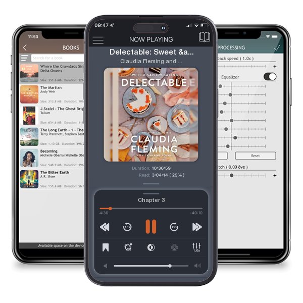 Download fo free audiobook Delectable: Sweet & Savory Baking by Claudia Fleming and Catherine Young and listen anywhere on your iOS devices in the ListenBook app.
