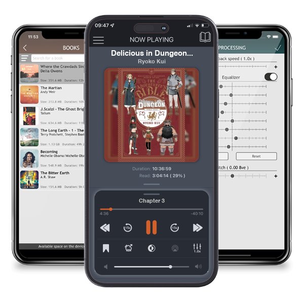 Download fo free audiobook Delicious in Dungeon World Guide: The Adventurer's Bible by Ryoko Kui and listen anywhere on your iOS devices in the ListenBook app.