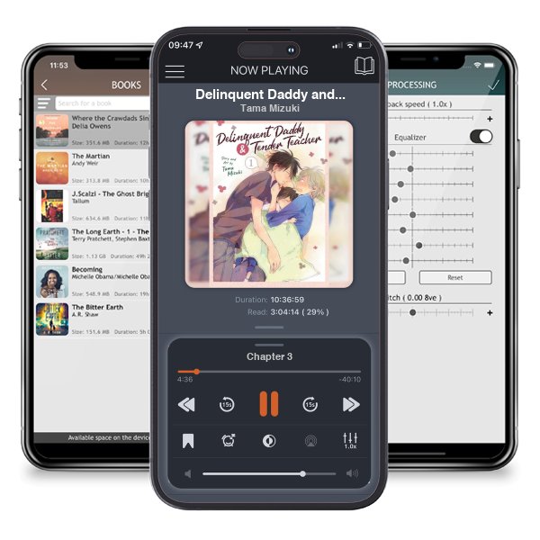 Download fo free audiobook Delinquent Daddy and Tender Teacher Vol. 1 by Tama Mizuki and listen anywhere on your iOS devices in the ListenBook app.