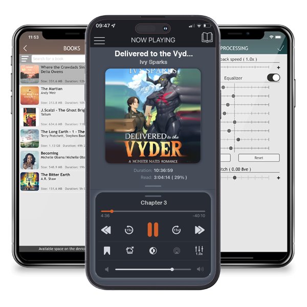 Download fo free audiobook Delivered to the Vyder: A Monster Mates Romance by Ivy Sparks and listen anywhere on your iOS devices in the ListenBook app.