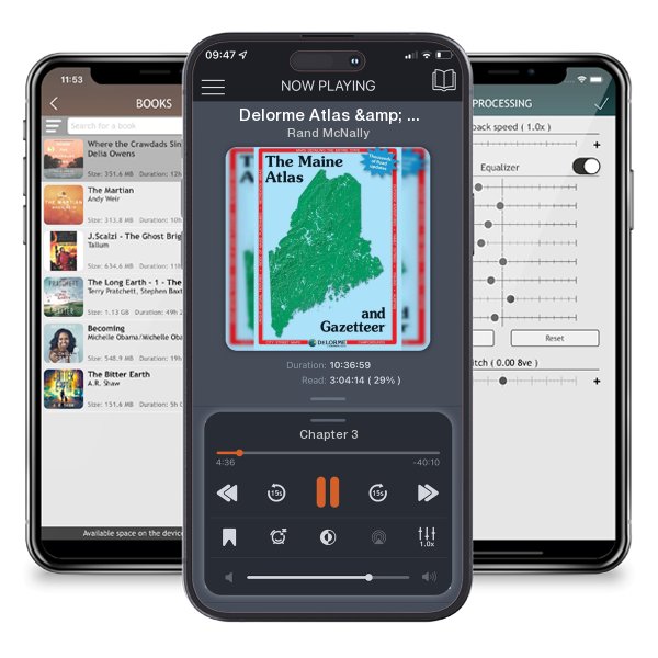 Download fo free audiobook Delorme Atlas & Gazetteer: Maine by Rand McNally and listen anywhere on your iOS devices in the ListenBook app.