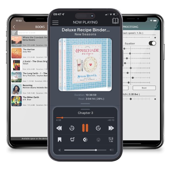 Download fo free audiobook Deluxe Recipe Binder - Homemade Recipes: From the Heart of the Home (Susan Branch) (Ringbound) by New Seasons and listen anywhere on your iOS devices in the ListenBook app.