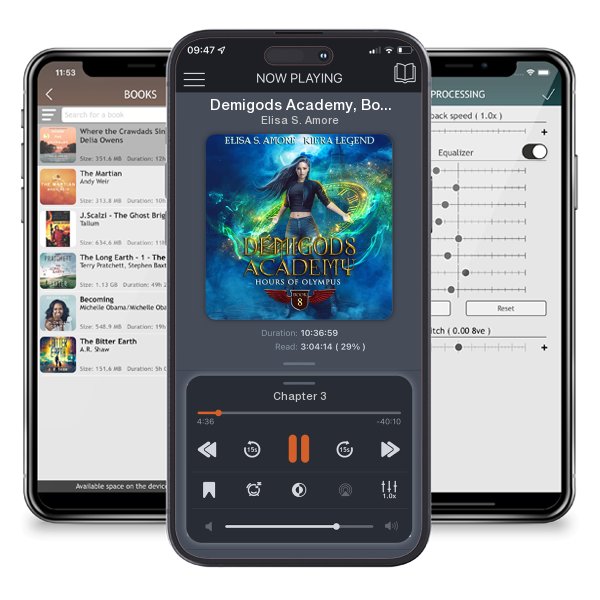 Download fo free audiobook Demigods Academy, Book 8 by Elisa S. Amore and listen anywhere on your iOS devices in the ListenBook app.