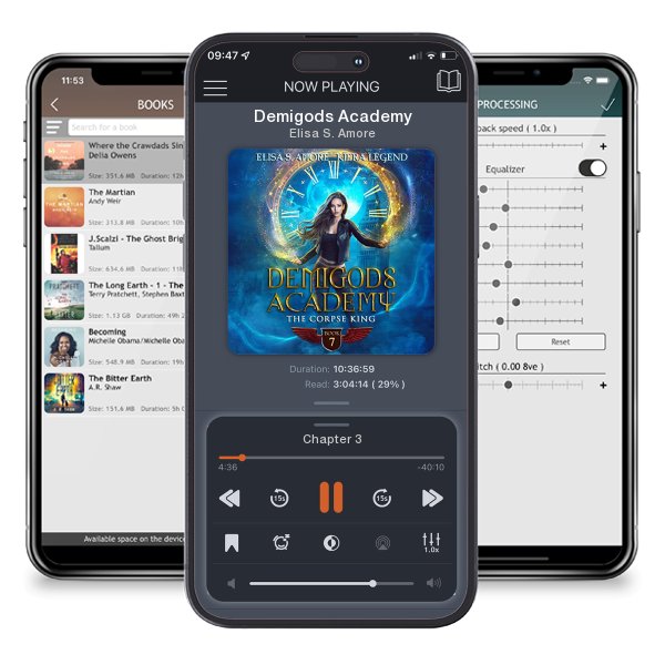 Download fo free audiobook Demigods Academy by Elisa S. Amore and listen anywhere on your iOS devices in the ListenBook app.