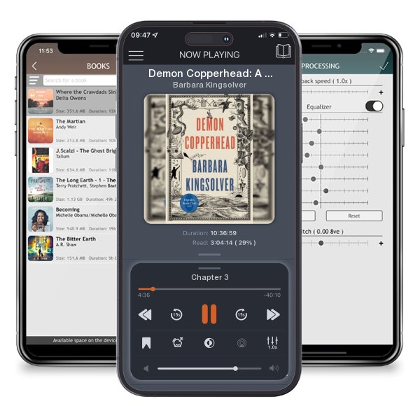 Download fo free audiobook Demon Copperhead: A Pulitzer Prize Winner by Barbara Kingsolver and listen anywhere on your iOS devices in the ListenBook app.