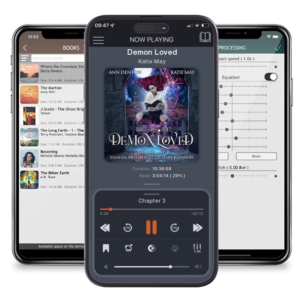 Download fo free audiobook Demon Loved by Katie May and listen anywhere on your iOS devices in the ListenBook app.