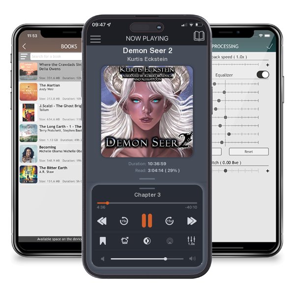 Download fo free audiobook Demon Seer 2 by Kurtis Eckstein and listen anywhere on your iOS devices in the ListenBook app.