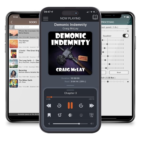 Download fo free audiobook Demonic Indemnity by Craig McLay and listen anywhere on your iOS devices in the ListenBook app.