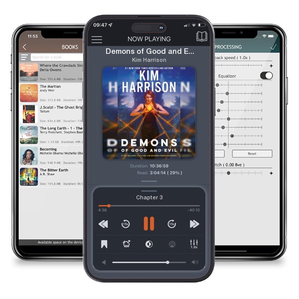 Download fo free audiobook Demons of Good and Evil by Kim Harrison and listen anywhere on your iOS devices in the ListenBook app.