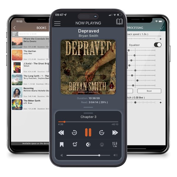 Download fo free audiobook Depraved by Bryan Smith and listen anywhere on your iOS devices in the ListenBook app.