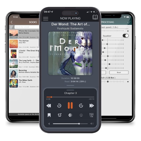 Download fo free audiobook Der Mond: The Art of Neon Genesis Evangelion by Yoshiyuki Sadamoto and listen anywhere on your iOS devices in the ListenBook app.