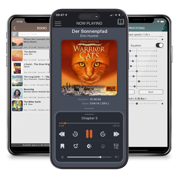 Download fo free audiobook Der Sonnenpfad by Erin Hunter and listen anywhere on your iOS devices in the ListenBook app.