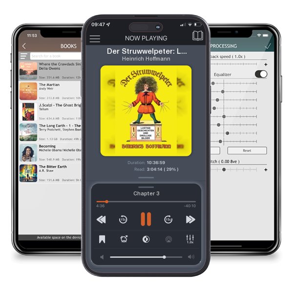 Download fo free audiobook Der Struwwelpeter: Lustige Geschichten und Drollige Bilder by Heinrich Hoffmann and listen anywhere on your iOS devices in the ListenBook app.