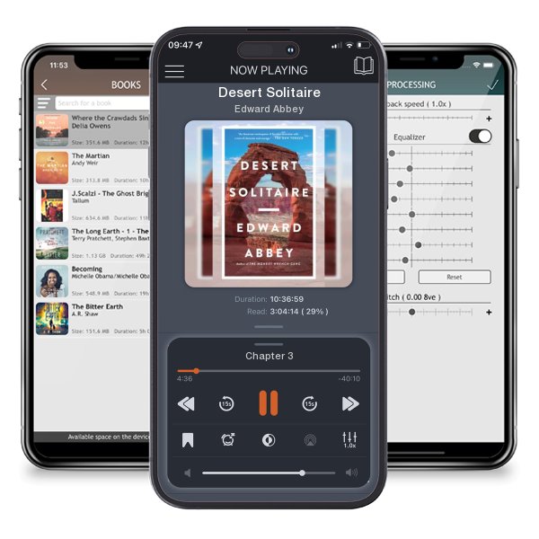 Download fo free audiobook Desert Solitaire by Edward Abbey and listen anywhere on your iOS devices in the ListenBook app.