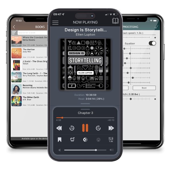 Download fo free audiobook Design Is Storytelling by Ellen Lupton and listen anywhere on your iOS devices in the ListenBook app.