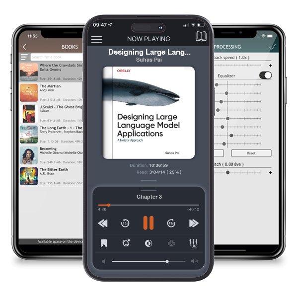 Download fo free audiobook Designing Large Language Model Applications: A Holistic Approach by Suhas Pai and listen anywhere on your iOS devices in the ListenBook app.