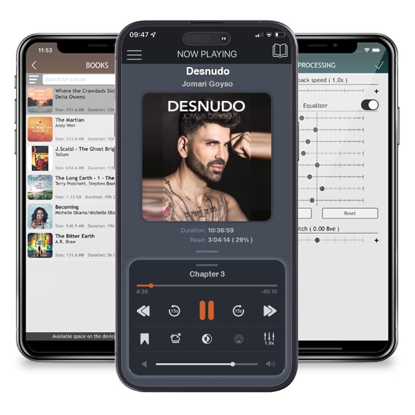 Descargar audiolibro gratis Desnudo by Jomari Goyso y escuchar en cualquier lugar en sus dispositivos iOS en la aplicación ListenBook.