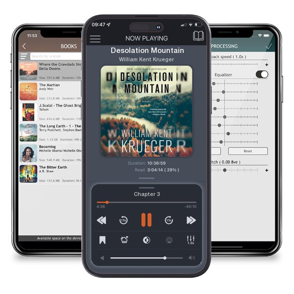 Download fo free audiobook Desolation Mountain by William Kent Krueger and listen anywhere on your iOS devices in the ListenBook app.