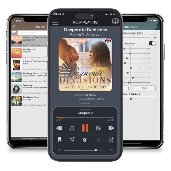 Download fo free audiobook Desperate Decisions by Marilyn M. Anderson and listen anywhere on your iOS devices in the ListenBook app.