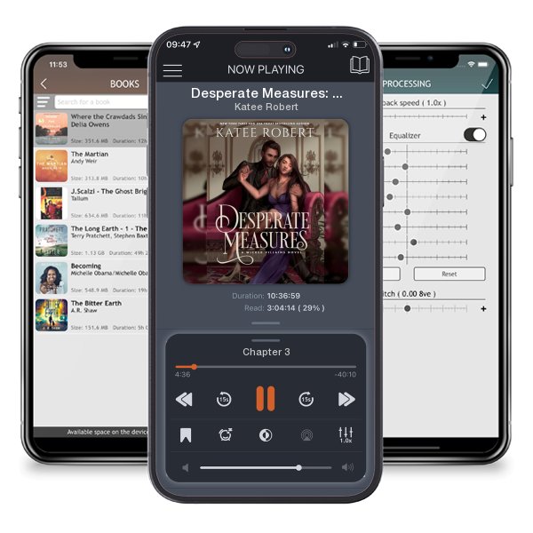 Download fo free audiobook Desperate Measures: A Dark Fairy Tale Romance by Katee Robert and listen anywhere on your iOS devices in the ListenBook app.