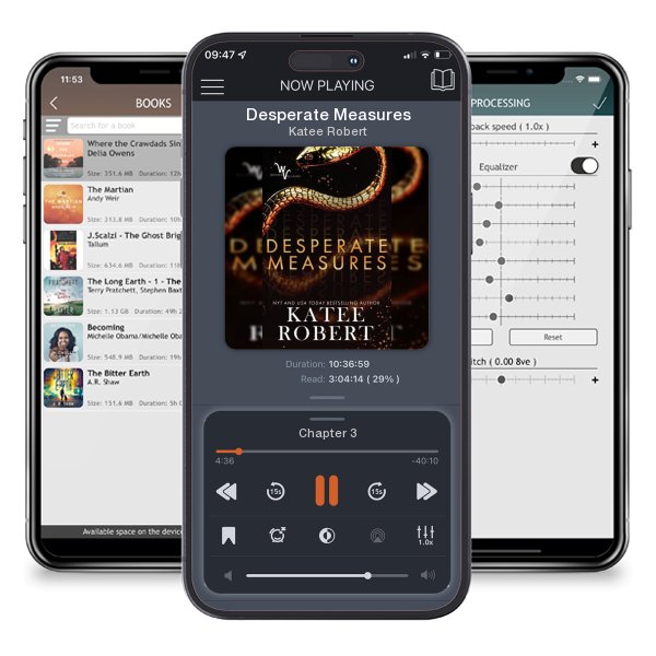 Download fo free audiobook Desperate Measures by Katee Robert and listen anywhere on your iOS devices in the ListenBook app.