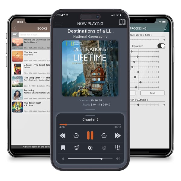 Download fo free audiobook Destinations of a Lifetime: 225 of the World's Most Amazing... by National Geographic and listen anywhere on your iOS devices in the ListenBook app.