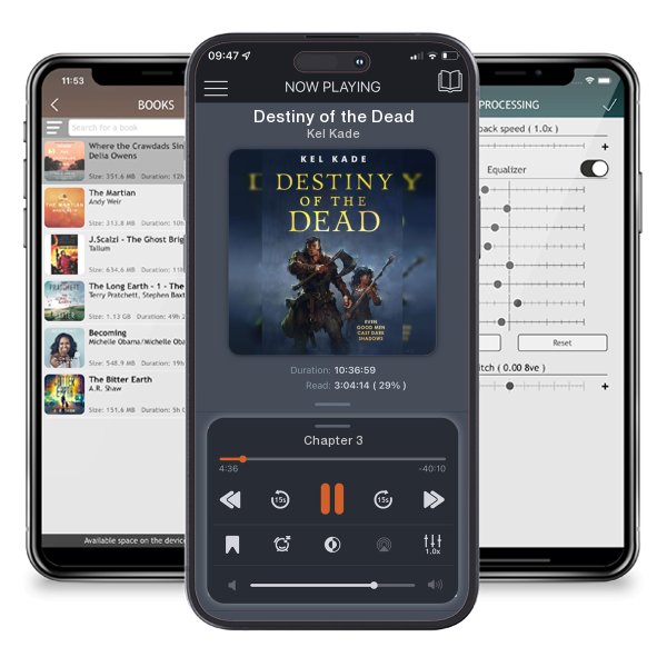 Download fo free audiobook Destiny of the Dead by Kel Kade and listen anywhere on your iOS devices in the ListenBook app.