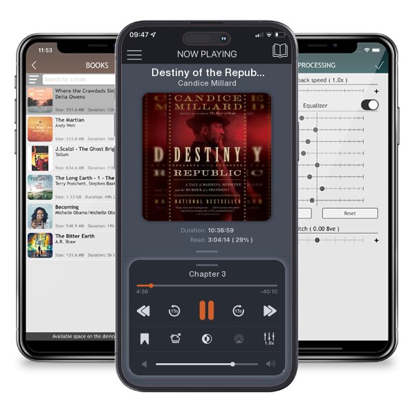 Download fo free audiobook Destiny of the Republic: A Tale of Madness, Medicine and the... by Candice Millard and listen anywhere on your iOS devices in the ListenBook app.