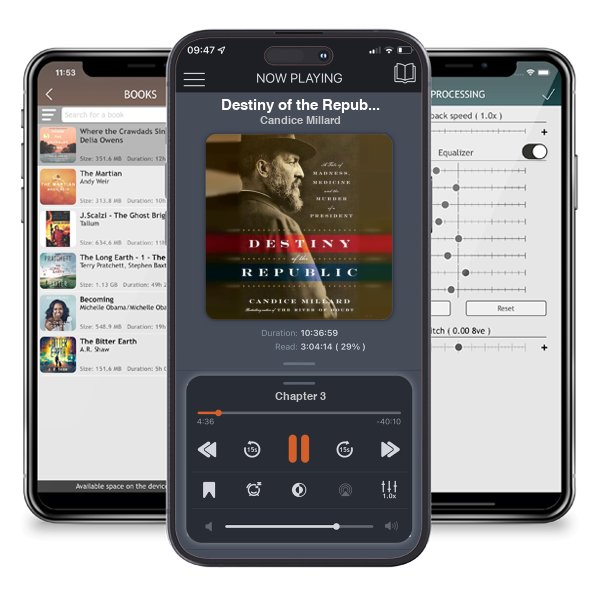 Download fo free audiobook Destiny of the Republic: A Tale of Madness, Medicine and the Murder of a President by Candice Millard and listen anywhere on your iOS devices in the ListenBook app.