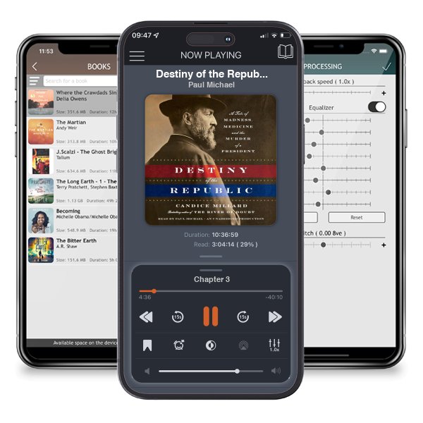 Download fo free audiobook Destiny of the Republic: A Tale of Madness, Medicine and the Murder of a President by Paul Michael and listen anywhere on your iOS devices in the ListenBook app.