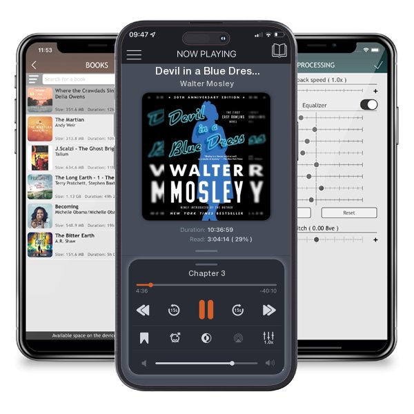 Download fo free audiobook Devil in a Blue Dress (30th Anniversary Edition): An Easy... by Walter Mosley and listen anywhere on your iOS devices in the ListenBook app.