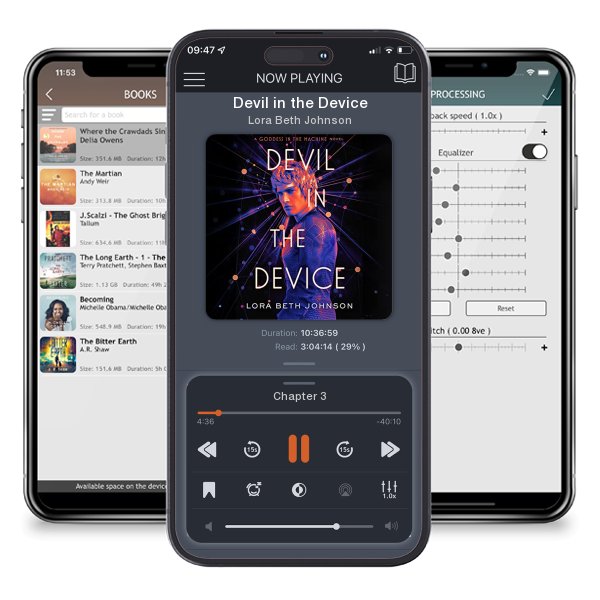 Download fo free audiobook Devil in the Device by Lora Beth Johnson and listen anywhere on your iOS devices in the ListenBook app.