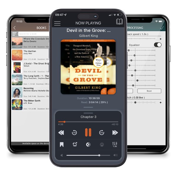 Download fo free audiobook Devil in the Grove: Thurgood Marshall, the Groveland Boys,... by Gilbert King and listen anywhere on your iOS devices in the ListenBook app.
