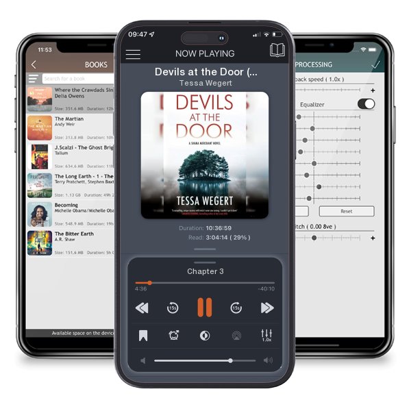 Download fo free audiobook Devils at the Door (Main) by Tessa Wegert and listen anywhere on your iOS devices in the ListenBook app.