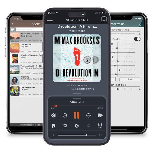 Download fo free audiobook Devolution: A Firsthand Account of the Rainier Sasquatch... by Max Brooks and listen anywhere on your iOS devices in the ListenBook app.