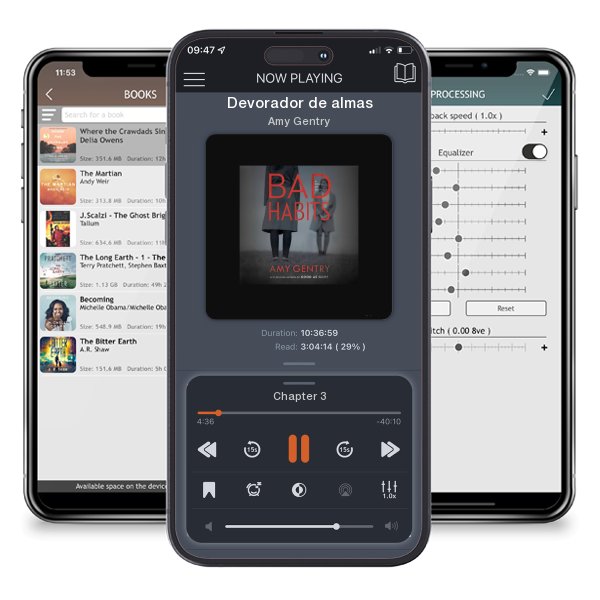 Download fo free audiobook Devorador de almas by Amy Gentry and listen anywhere on your iOS devices in the ListenBook app.