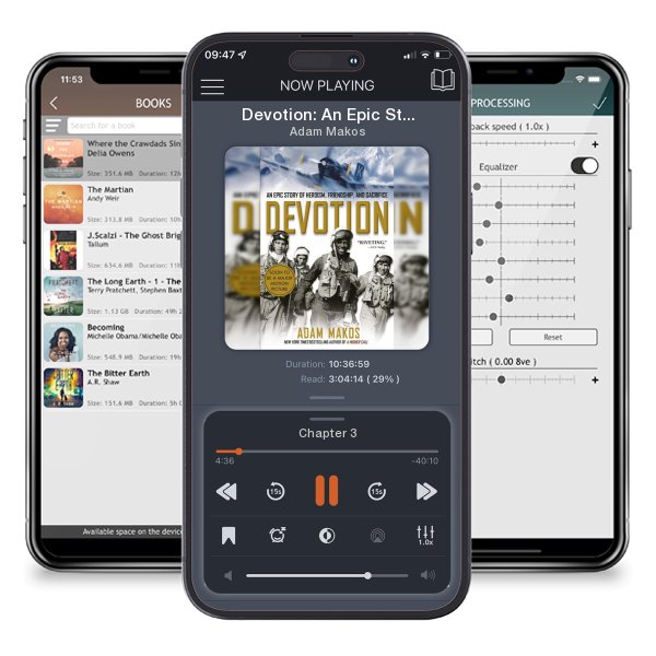Download fo free audiobook Devotion: An Epic Story of Heroism, Friendship, and Sacrifice by Adam Makos and listen anywhere on your iOS devices in the ListenBook app.