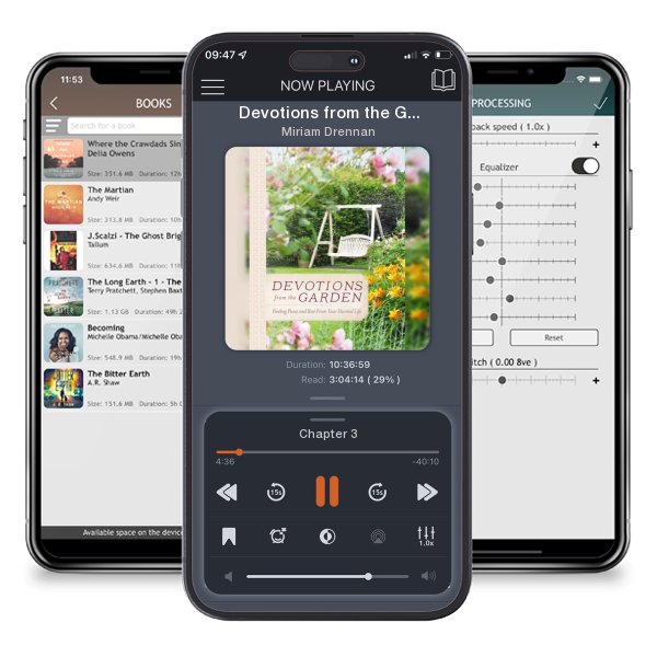 Download fo free audiobook Devotions from the Garden: Finding Peace and Rest from Your Hurried Life (Devotions from . . .) by Miriam Drennan and listen anywhere on your iOS devices in the ListenBook app.