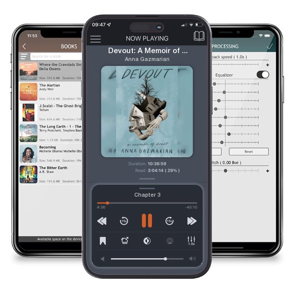 Download fo free audiobook Devout: A Memoir of Doubt by Anna Gazmarian and listen anywhere on your iOS devices in the ListenBook app.