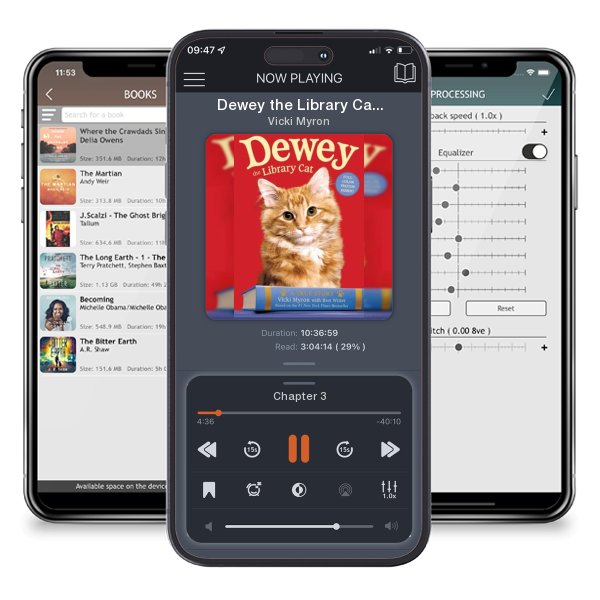 Download fo free audiobook Dewey the Library Cat: A True Story by Vicki Myron and listen anywhere on your iOS devices in the ListenBook app.