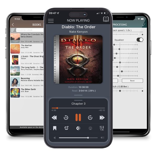 Download fo free audiobook Diablo: The Order by Nate Kenyon and listen anywhere on your iOS devices in the ListenBook app.