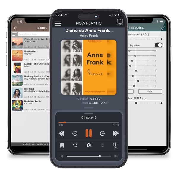 Download fo free audiobook Diario de Anne Frank / Diary of a Young Girl by Anne Frank and listen anywhere on your iOS devices in the ListenBook app.