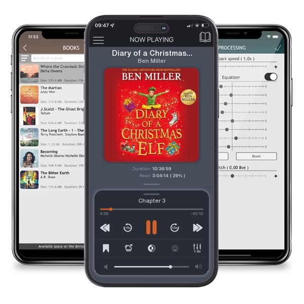 Download fo free audiobook Diary of a Christmas Elf by Ben Miller and listen anywhere on your iOS devices in the ListenBook app.