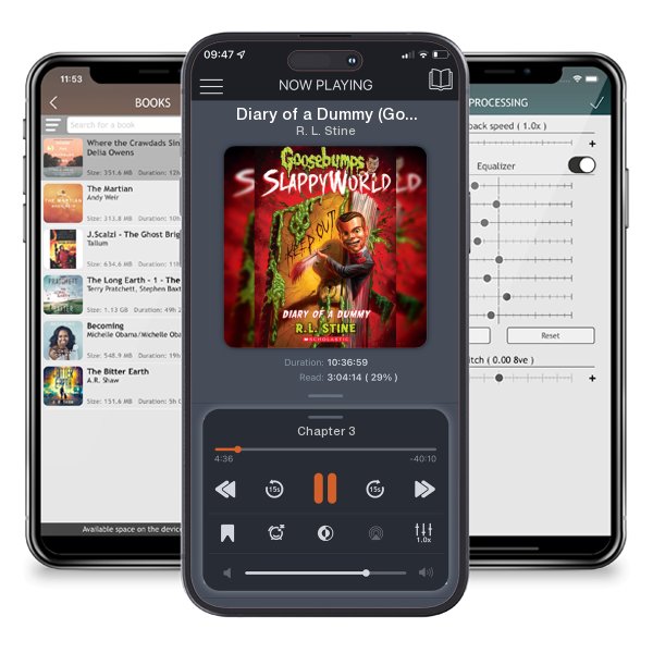 Download fo free audiobook Diary of a Dummy (Goosebumps SlappyWorld #10) by R. L. Stine and listen anywhere on your iOS devices in the ListenBook app.