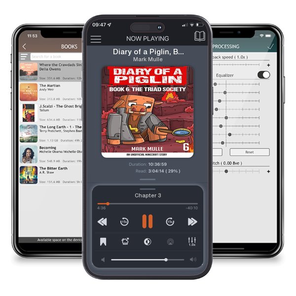 Download fo free audiobook Diary of a Piglin, Book 6 by Mark Mulle and listen anywhere on your iOS devices in the ListenBook app.