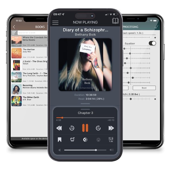 Download fo free audiobook Diary of a Schizophrenic by Bethany Boik and listen anywhere on your iOS devices in the ListenBook app.
